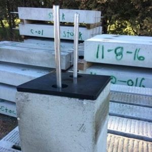 leveling concrete with shims